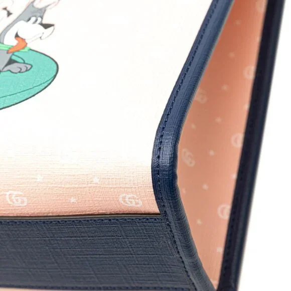 GUCCI Authentic Pink Leather Tote Bag - Picture 7 of 13